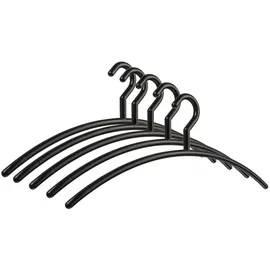 Songmics Kleiderbügelset, Schwarz, Metall, cm, Garderobe, Kleiderbügel