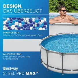 BESTWAY Steel Pro MAXTM Solo Pool Ø 488 x 122 cm