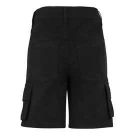 URBAN CLASSICS Knee Pleat Cargo Shorts Schwarz 158/164