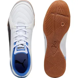 Puma Pressing IV Indoor Herren weiss 45 - Blau/Weiß/Schwarz - 45