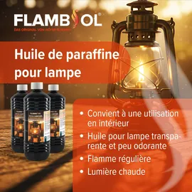 bayrol,flambiol® Lampenöl hochrein 6x 1 L