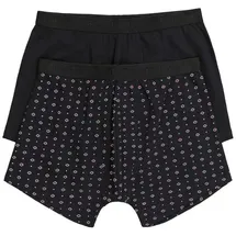 Jp1880 Boxershorts rot / schwarz / weiß 7XL 2er Pack