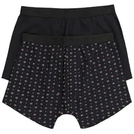Jp1880 Boxershorts rot / schwarz / weiß 7XL 2er Pack