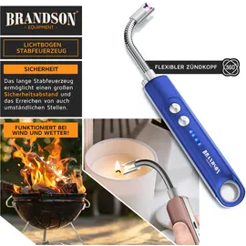 Brandson USB Lichtbogen Stabfeuerzeug Blau