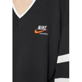 Nike Sweatshirt rot/schwarz/weiß L