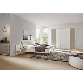 Musterring Schlafzimmer San Diego, Grau, Schlamm, Glas, Holzwerkstoff, 180x200 cm, Schlafzimmer, Schlafzimmer Komplett