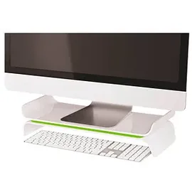 Leitz Ergo WOW Monitorständer zwei Höhen Grün