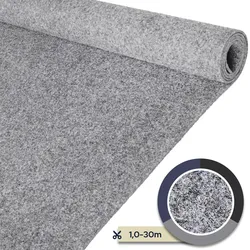 Nadelfilz TURBO - Grau - 2,00m x 1,00m