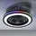just light. Brandon Deckenventilator 36 cm Schwarz