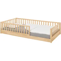 Pinolino Kinderbett Evi 90 x 200 cm Buche massiv natur