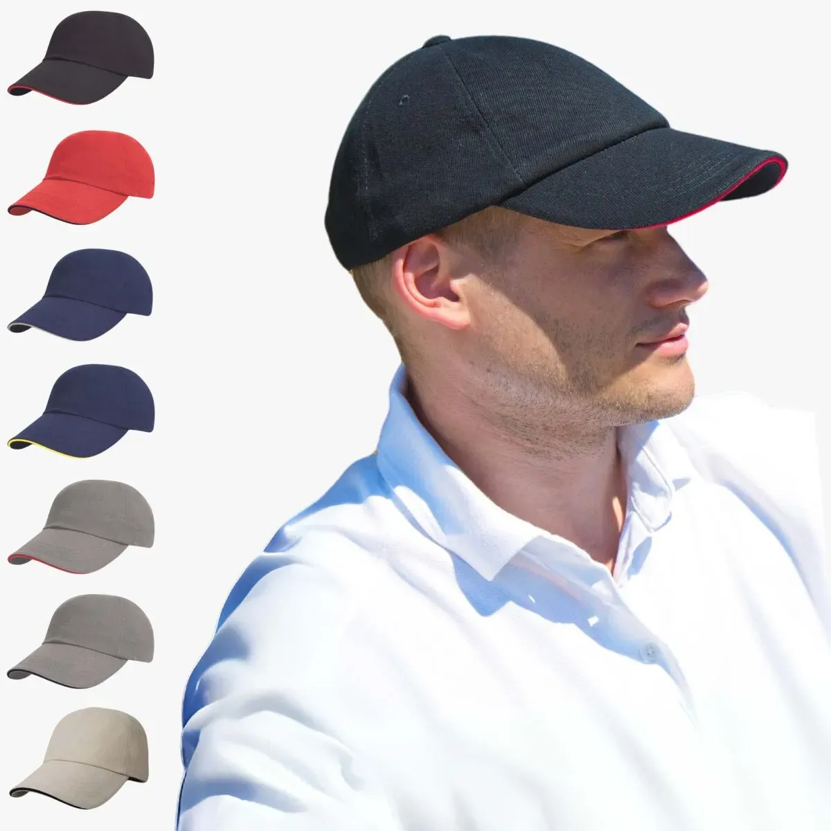 Result Caps - Brushed Cotton Cap \RC24P\""