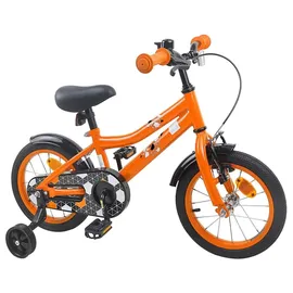 vidaXL Kinderfahrrad 16 Zoll Farbe Orange