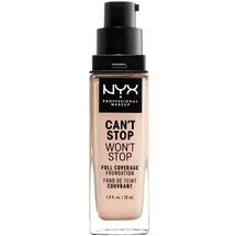 NYX Professional Makeup Can't Stop Won't Stop Foundation 1.3 light porcel 30 ml