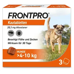 FRONTPRO Kautablette Hunde 4-10kg 3 St