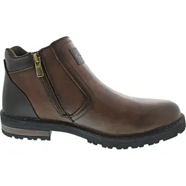 ROMIKA Herrenschuhe Stiefel Warmfutter Boots Braun Freizeit, Schuhgröße:44 EU
