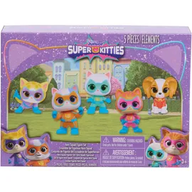 Just Play SuperKitties Heldenteam 5-teiliges Figurenset 5 cm