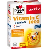 Doppelherz Aktiv Vitamin C 1000 + Vitamin D Depot Tabletten 100 St.
