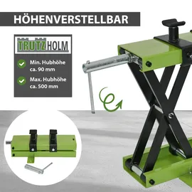 Trutzholm Hebebühne Stahl 500 kg grün