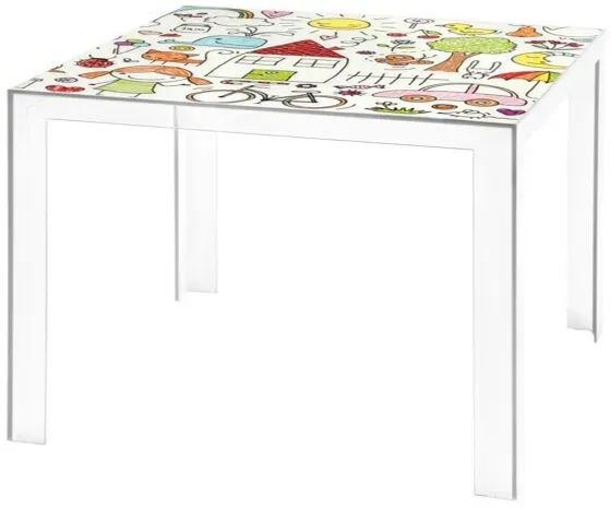 Kartell Invisible Kids kindertisch