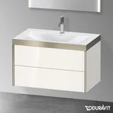 Duravit XViu Waschtisch mit Unterschrank, 2 Auszüge, XV4615OB122P,