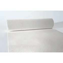 MANK Tischläufer Airlaid Knut Streifen, 40 cm x 24 m, 1 Stück - Tischtuch Tischband Tischwäsche