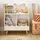 SoBuy Kinderregal KMB100 61 x 71 x 35 cm Kiefer massiv weiß