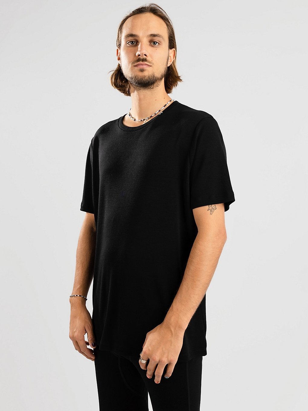 Woolf Merino Tuv Funktionsshirt black Gr. S