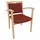 einrichtungsdesign24 Alexander Massivholz Rot
