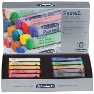 Schmincke Pastell, Kartonset, Mehrzweck, 10 Stifte