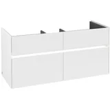 Villeroy & Boch Collaro Waschbeckenunterschrank, mit Beleuchtung,