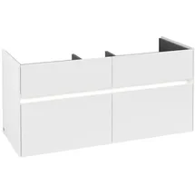 Villeroy & Boch Collaro Waschbeckenunterschrank, mit Beleuchtung,