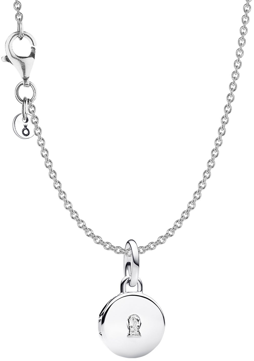 Pandora 68103 Damen-Halskette Silber Aufklappbares Liebesschloss Set