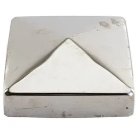 Trendline - Pfostenkappe Edelstahl 90 X 90mm Pyramide Pfostenabdeckung Zaunkappe