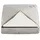 Trendline - Pfostenkappe Edelstahl 90 X 90mm Pyramide Pfostenabdeckung Zaunkappe