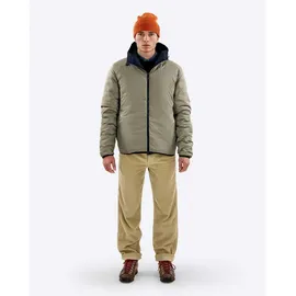 The Mountain Studio Reversible Light Down Herren Isolationsjacke-Dunkel-Blau-L