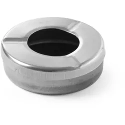 HENDI Aschenbecher mit Deckel, 3 Stk., ⌀90x(H)28mm