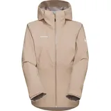 Mammut Damen Linard Guide HS Hoodie Jacke (Größe L, beige)