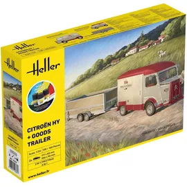 Heller STARTER KIT Citroen HY - Goods Trailer