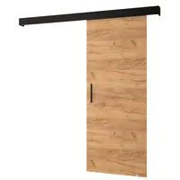 Schiebetür Komplettset - Schiebetürsystem Salwador 1 - Schiebetüren - Trennwände - Raumteiler - Innentüren, Tür 90 x 204 cm - Schiebetür Schiene - Zimmertür mit Schiebetür Griff - Saloontür