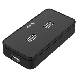 Hama USB-Hub 7 Ports USB 2.0 480MBit/s Schwarz