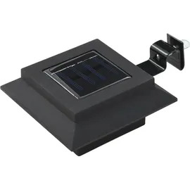 vidaXL LED Outdoor Solarleuchten 12 cm schwarz 6 St.