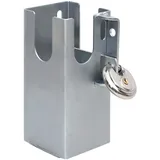 vidaXL Anhängersicherung Silbern 11x11x23,5 cm Stahl vidaXL
