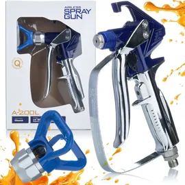 rosfix Blue Monster & Spachtelpistole | 500 bar | Kompatibel mit Graco, Wagner, Titan | Für Farbe & Spachtelmasse u.a.