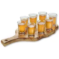 KESPER Schnapsglasträger mit 8 Gläsern
