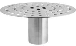 SCHNEIDER Auskühlplatte aus Edelstahl 18/10, rund 159702 , Durchmesser: 320 mm, Höhe: 150 mm