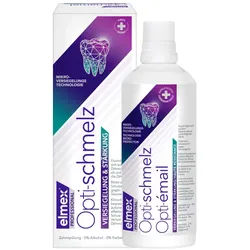 elmex PROFESSIONAL Opti-schmelz VERSIEGELUNG & STÄRKUNG Zahnspülung 400 ml Spüllösung