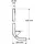 Schell WC-Spülrohr 031000699 600 x 200 mm