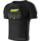 Shot Airlight kurzarm Protektorenjacke Schwarz/Gelb M