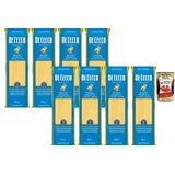 De Cecco Bucatini Piccoli N°14 Dünne Bucatini Pasta 8x500g +Polpa