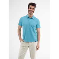 LERROS Poloshirt »LERROS Waffelpiqué-Poloshirt LIGHT Turquoise - S